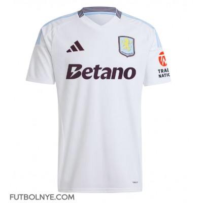 Camiseta Aston Villa Emiliano Buendia #10 Visitante Equipación 2024-25 manga corta Camiseta Aston Villa Emiliano Buendia #10 Visitante Equipación 2024-25 manga corta